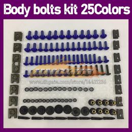 268PCS Motorcycle Fairing Bolts Full Screw Kit For KAWASAKI NINJA ZX 12 R 12R ZX1200 CC ZX-12R ZX12R 00 01 2000 2001 Complete MOTO2136