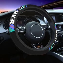 Steering Wheel Covers 38cm Car HKS R32 GT-R Elastic Auto Decoration Suitable Automobile Accessory