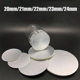 200pcs 20mm 21mm 22mm 23mm 24mm Aluminium foil Seals Medical Grade Aluminium Foil Gasket Pads For PET PE PP PS PVC HDPE Glass Acryl256J