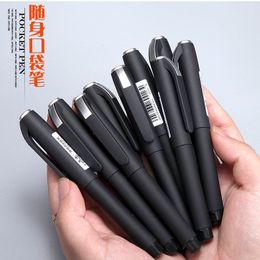 Gel Pens 8Pcs Creative Mini Ballpoint Pen Short Size 117mm Kawaii Ball Pen Writing Pocket Pen For Office School Stationery Supplies 230721