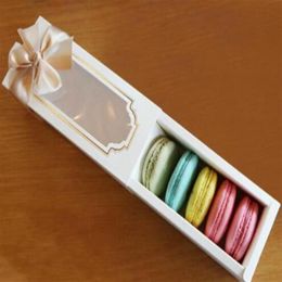 New Window Macaron box cake box gift box 200PCS LOT180g