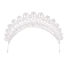 Bandanas Diamond Bridal Headpiece Crown Headdress Alloy Wedding Hair Accessories Rhinestone Headwear Bride