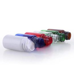 Colourful 10ml Pharmaceutical PET Nasal Spray Bottle Plastic Emulsion Bottle Container Packaging sample bottleswith Pump Sprayer for cosmetic packa