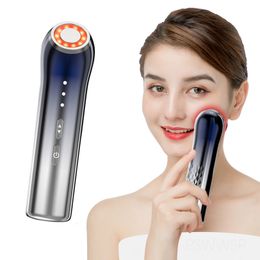 Face Massager Beauty Device Red Blue P otherapy Machine Firm Eye Care Lift Skin Tighten Wrinkle Remover Vibration 230720