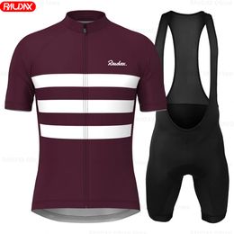 Cycling Jersey Sets Road Bike Jersey Set Youth Cycling Clothing Summer MTB Team Clothes Short Sleeve Uniform Triathlon Skinsuit Ropa De Hombre 230720