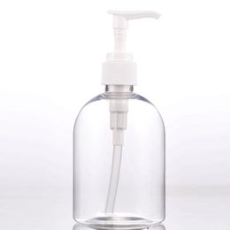 Wholesale 600Pcs 300ml 500ml PET Hand Gel Wash Bottles Plastic Hand Sanitizer Container with Press Pump Cap Free Door to Door Sea Shipp Saeg