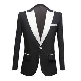 Men's Suits Blazers Suit Coat Spring And Autumn Business Mature Gentleman Slim Wedding Lapel Tuxedo Large Size 230720