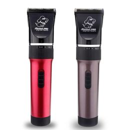 Professional High Power Rechargeable Electric Pet Dog Hair Trimmer Low-noise Safe Cat Animals Dog Hair Shaver Cutting Clipper237S