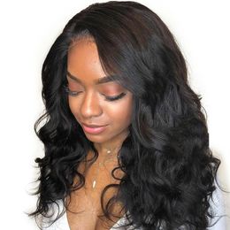 360 Lace Frontal Wig Pre Plucked With Baby Hair 150% Density Body Wave Human Hair Wigs For Black Women240h