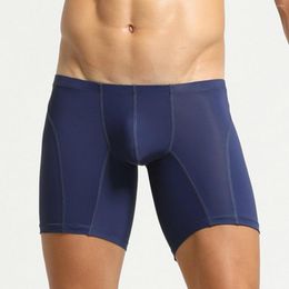 Men's Swimwear Mens Swimsuit Tight Elastic Low Waistband Bulge Pouch Swimming Truck Lift Hip Shorts Underwear Gym Training Fitness