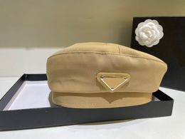 2023 Berets Brand Designer Spring Summer Caps Women Diamond Letter Stain Sboy Cap Baker Boy Hat 4444