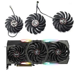 NEW PLD09210B12HH PLD10010B12HH RTX 2080 Graphic Cooler fan for MSI Geforce RTX 2080 2080Ti 2070 Super Gaming X Trio Video Card1188o