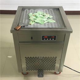 Ice Cream Roll Equipment Commercial Fried Yoghourt Machine 110v 220v Electric Thailand Fry Ice Cream Pan279y