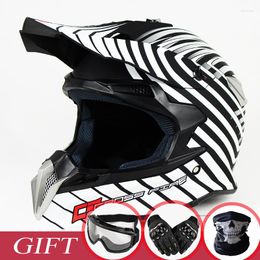 Motorcycle Helmets Motocross Off Road Professional Rally Racing Men Helmet Dirt Bike Capacete Moto Casco DOT ECE