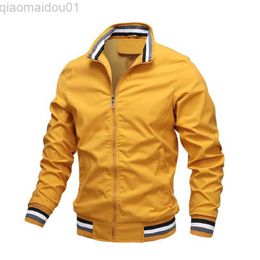 Men's Jackets Brand Men Jacket 2021 New Autumn Jackets For Man Clothing Hooded Sweatshirt Long Sleeves Coat Tops Korean Style Fashion Clothing L230721