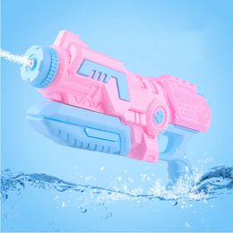 Sand Play Water Fun Large Pull-out Pink Water Gun Toy Kids Beach Squirt Swim Summer Pool Outdoor Party 230721