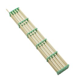 Small Animal Supplies 30 Pcs Five Lengthened Bamboo Cage Queen Bee Beekeeping Tools 230720