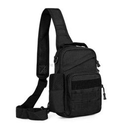 Tactical Outdoor sports bag single Shoulder pack Multi-use waterproof chest cross body sling backpack for Hiking Camping climbing Travelling