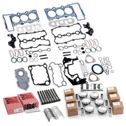 Engine Pistons Gaskets Overhaul Rebuild Kit For Audi A6 A7 A8 S4 S5 Q7 3 0 TFSI206Z