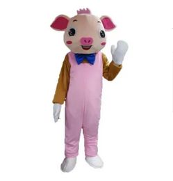 Mascot doll costume Cute Character Adult Net Red Pig Mascot Costume fancy dress Halloween party costume