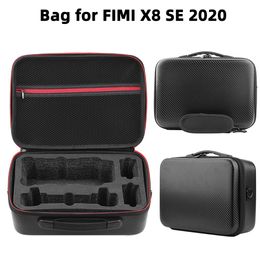 Leathercraft Shoulder Bag for Fimi X8 Se 2020 Protector Handbag Drone Battery Controller Storage Case Carrying Box Waterproof Suitcase