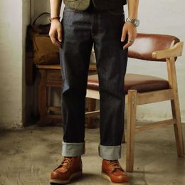 55501 Read Description Red Tornado Indigo Selvage Unwashed Pants Unsanforized Raw Denim Jean 14oz215S