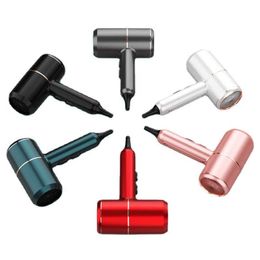 Electric Hair Dryer Household Hair Dryer Hot and Cold Wind Hair Dryer Student Dormitory High-Power Blue Light MIni Portable Power HairDryer Blow hotL2030907