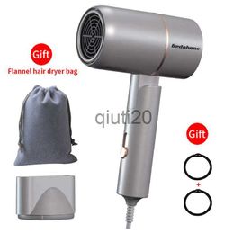 Electric Hair Dryer Portable Hair Dryer Strong Wind Hammer Blower 3500W Salon Dryer Hair Negative Ionic Hammer Blower Home Electric Blue Light Hair x0721