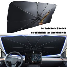 Shade Car sunshade car sunshade summer sunshade indoor windshield Tesla Model 3 Y accessories 230720