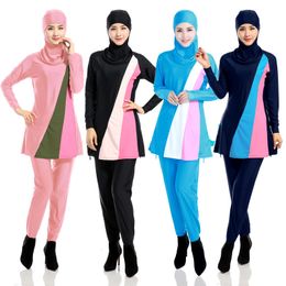 Women's Swimwear Muslim Women Swimwears Vacation Full Coverage Islamic Hijab Swimming Suit for Women Beachwear Arabic Sports Swimwear Elegant 230720