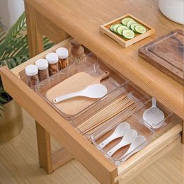 Storage Bottles Kitchen Drawer Divider Box Cabinet Sorting Organiser Free Combination Knife Fork Tableware Spoon Container