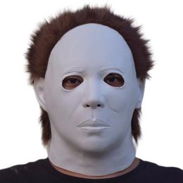 White face pattern mask halloween high-quality horror novel fun horror dance party haunted house289U