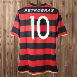 09 Flamengo JOSIEL WILLIAMS Mens Soccer Jerseys KLEBERSON ADRIANO RETRO 1982 1988 1990 1994 2003 2004 2007 2008 Home Football Shirt Camisetas de Futebol T230720