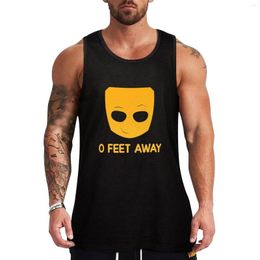 Men's Tank Tops Grindr - O Feet Away Top Anime T-shirts Vests For Men Gym Clothing