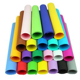 shipment 1mm Eva foam different Colour Craft sheets School projects Easy to cut Punch sheet Handmade for emotion manual245x