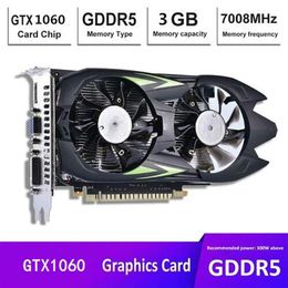 GTX1060 Graphics Card 3G DDR5 Desktop Graphics Card Computer Independent High-Definition Game Whole291O