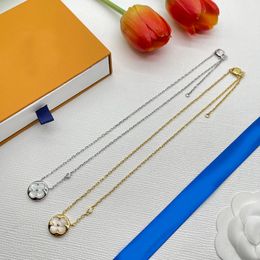 Designer Gold Chain Necklaces Luxurys Designers Letter Pendant Necklace For Women Fashion Jewelry mens chain