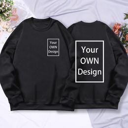 Men's Hoodies Sweatshirts Your OWN Design Brand Picture Custom Men Sweatshirts Send picture customization DIY Hoodie Autumn Winter Sportswear Women 230720