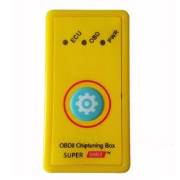 More Power More Torque NitroOBD2 Upgrade Reset Function Super OBD2 ECU Chip Tuning Box Yellow For Benzine Better Than Nitro OBD2284G