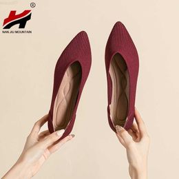 Dress Shoes 2022 Flat Shoes Women Pointed Toe Single Shoes Spring And Autumn Simple Woman Shoes Solid Colour Latex Insole Plus Size 43 L230721