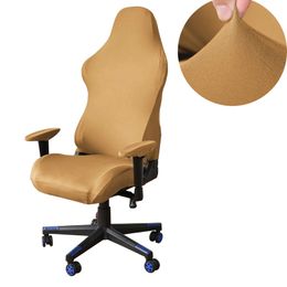 Chair Covers Spandx Computer Armchair Seat Cover Office Gaming Chairs Slipcovers Housse De Chaise Stretch Home 230720