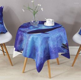 Table Cloth Round Tablecloth Cotton Linen For El Banquet Birthday Party Tables Decoration