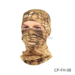 Windproof Quick Dry Tactical Training Hunting Ski Face Mask Bandana Balaclava hat outdoor Cycling Men Helmet Liner Skiing Full Face neck cover Masks veil hood