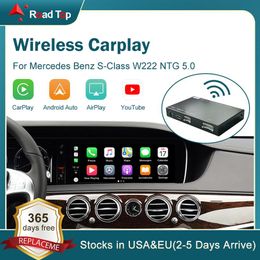 Wireless CarPlay for Mercedes Benz S-Class W222 2014-2018 with Android Auto Mirror Link AirPlay Car Play Functions341w