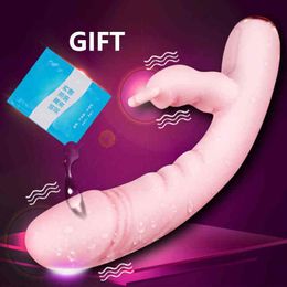 Nxy Dildo Vibrator for Woman Vagina Massager Clitoris Stimulator Female Masturbator Adult G Spot Rabbit Vibrators for Women 0121216e