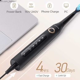 Toothbrush Fairywill D7 Sonic Electric toothbrush is suitable for adults and children 5-mode intelligent timer charging 8 super whitening toothbrush head Z230721