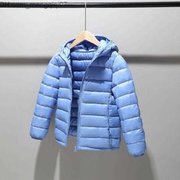 Jackets Jackets 3-13 Yrs Children Outerwear Boy Baby Girl Hood Down Teenage Coat Winter Clothes Kids Jacket Autumn Spring Fall Toddler Clothing Z230721