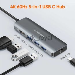 Expansion Boards Accessories CableCreation USB C Hub Type C to HDMI 4K 60Hz Dock Station with 100W PD USB 30 for Laptop Macbook Thunderbolt Hub 5 IN 1 J0721