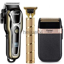 Clippers Trimmers Clipper Electric Hair Trimmer for men Electric shaver professional Men's Hair cutting hine Wireless barber trimmer x0728