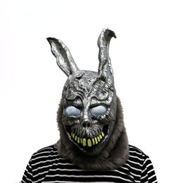 Party Masks Funny Donnie Darko FRANK the Bunny Rabbit MASK Latex Overhead Fur Costume Animal For Cosplayjavascript 230721